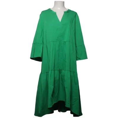 Dress (Green) from Darling Harbour Cotton, Elastane, Polyamide
