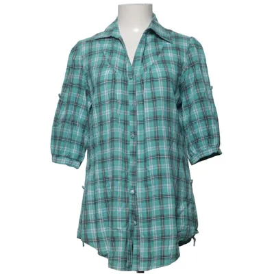 Blouse (Groen, Wit, Zwart) van Miss Swan