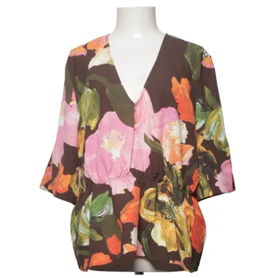 Blouse (Bruin, Meerkleurig) van Stine Goya Elastaan, Polyester