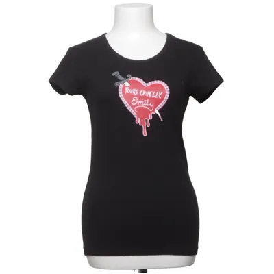 T-shirt (Svart) från Emily the Strange Bomull, Elastan