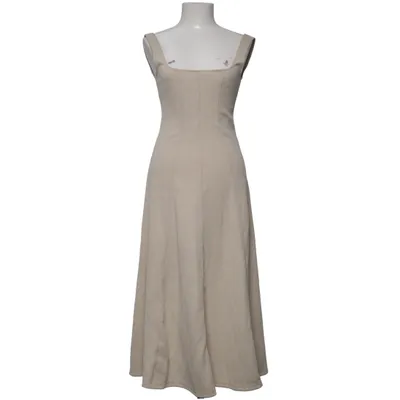 Långklänning (Beige) från Zara Polyester, Viskos
