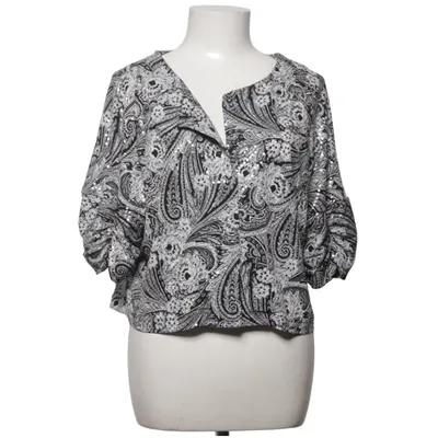 Blus (Svart, Vit) från Perceptions Elastan, Polyester