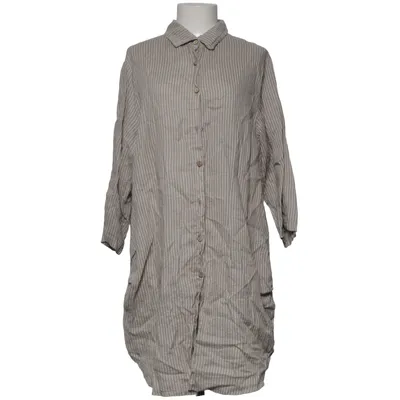 Blusenkleid (Weiß, Beige) von Made in italy Leinen