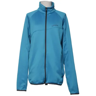 Fleece jacket (Blue) from Cross Sportswear Elastane, Polyester