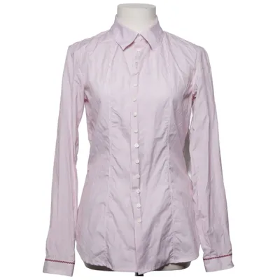 Skjorte (Pink, Hvid) fra The Shirt Factory Bomuld