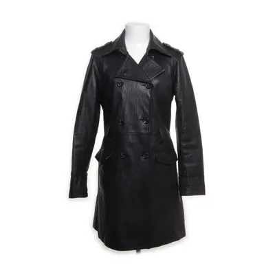 Trenchcoat (Zwart) van Oakwood Katoen, Polyester