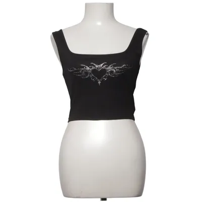 Crop top (Black) from Cider Elastane, Polyester
