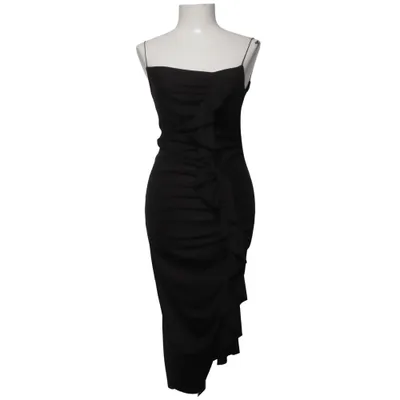 Cocktailjurk (Zwart) van Zara Trafaluc Elastaan, Polyester