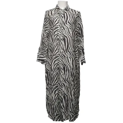 Robe chemise (Noir, Blanc) de Kaanda Beach Life Viscose