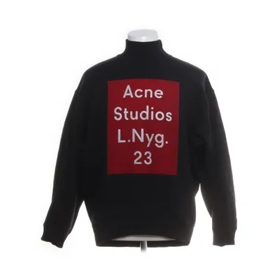 Sweatshirt (Zwart, Meerkleurig) van Acne Studios Katoen, Polyester