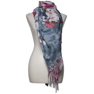 Scarf (Pink, Multicolored) Viscose