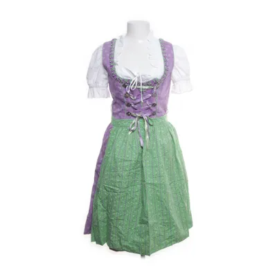 Dirndl (Purple, Multicolored) from Fuchs Trachtenmoden Cotton, Polyester