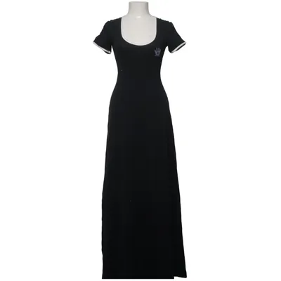 Robe longue (Noir) de Lazy Oaf Coton, Élasthane