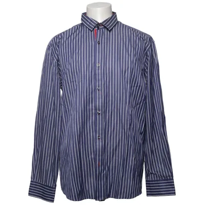 Chemise (Bleu, Blanc) de Doramafi Coton