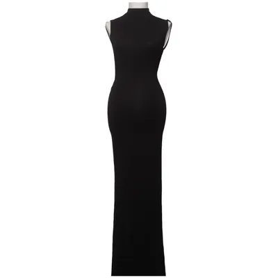 Maxi jurk (Zwart) van ASOS Design Elastaan, Viscose