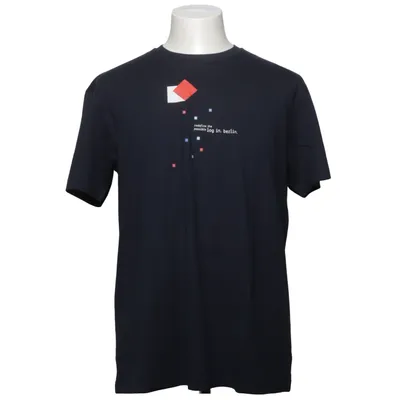 T-shirt (Blue) from Hakro Cotton, Polyester