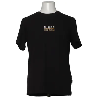 T-shirt (Black) from Nicce Cotton, Polyester