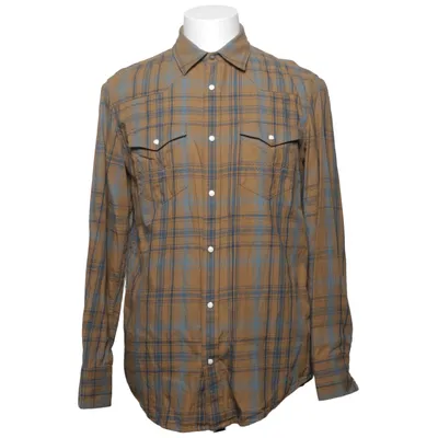 Flanellskjorta (Blå, Brun, Flerfärgad) från Wrangler Bomull