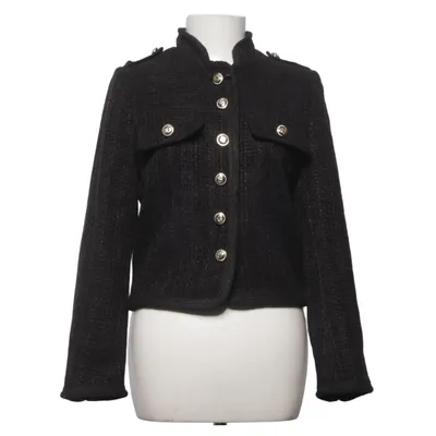 Blazer (Noir) de Lulumary Polyester, Viscose, Laine