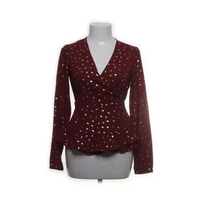 Wrap blouse (Red, White) from Vero Moda Polyester