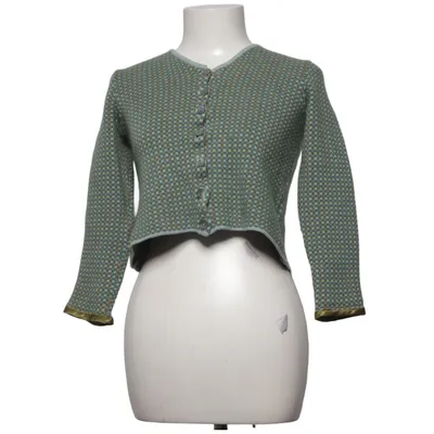 Cardigan (Groen, Blauw, Meerkleurig) van Anno Stockholm Merinowol