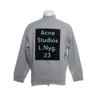 Sweatshirt (Grijs, Meerkleurig) van Acne Studios Katoen, Polyester