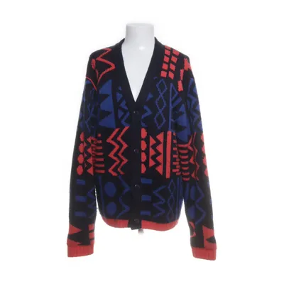 Cardigan (Black, Multicolored) from Iceman Acrylic, Wool