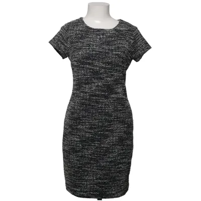 Dress (Black, White) from Banana Republic Cotton, Polyester
