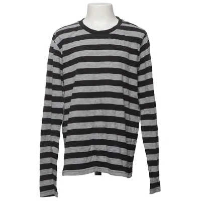 Langærmet t-shirt (Sort, Grå) fra Pepperts Bomuld, Viscose