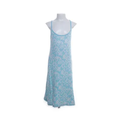 Robe (Bleu, Blanc) de H&M Young Coton, Élasthane
