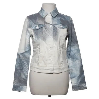 Jeansjacke (Blau, Weiß, Grau) von Calvin Klein Jeans Baumwolle, Elasthan, Polyester