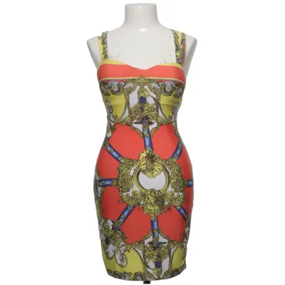 Dress (Red, Yellow, Blue) from KDK London Elastane, Polyester