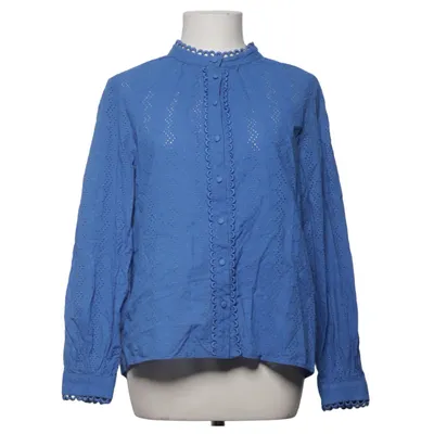 Blouse (Blauw) van Maison 123 Katoen, Polyester