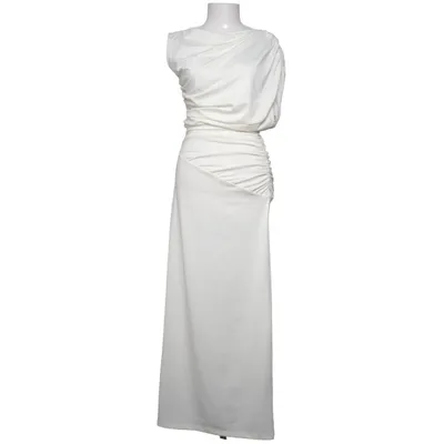 Långklänning (Vit) från 4th + Reckless Elastan, Polyester