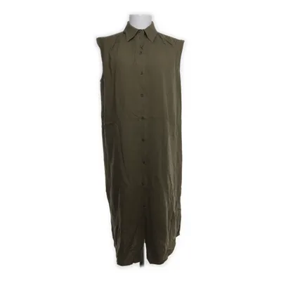 Skjortklänning (Grön) från H&M Premium Quality Viskos, Linne