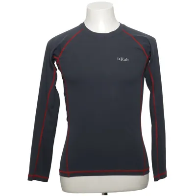 Base layer shirt (Gray, Red) from Rab Polyester