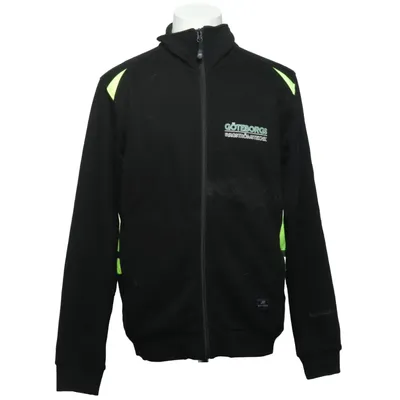 Sports jacket (Black, Yellow) from Björnkläder Cotton, Polyester