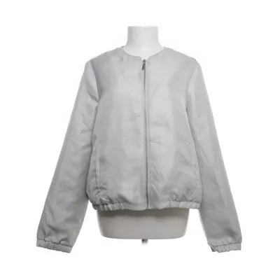 Jacket (Gray) from R Edition Metallic fiber, Polyester