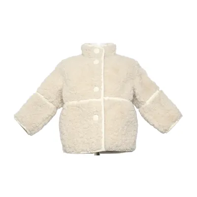 Shearlingjacka (Beige) från H&M Polyester, Polyuretan