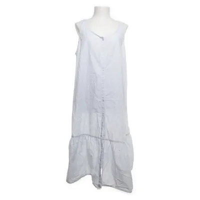 Dress (White, Blue) from F&F Cotton