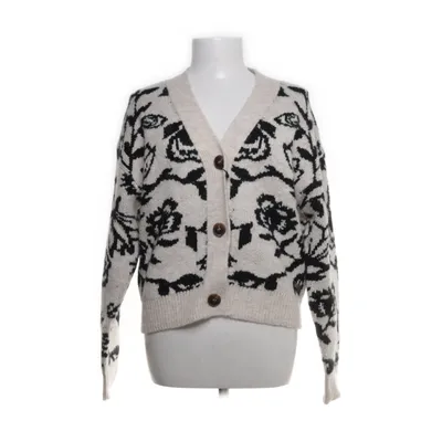 Cardigan (Beige, Black) from Gina Collection Acrylic, Polyester, Wool, Polyamide