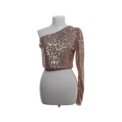 Crop top (Rosé goud) van Most Wanted Polyester, Elastaan
