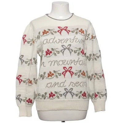 Trui (Wit, Meerkleurig) van Rabe Mohair, Polyamide, Polyester, Wol