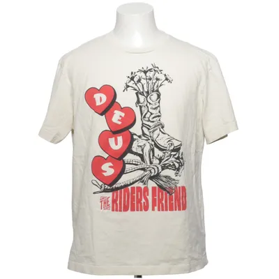 T-shirt (Beige, Rød, Sort) fra Deus Ex Machina Genanvendt bomuld