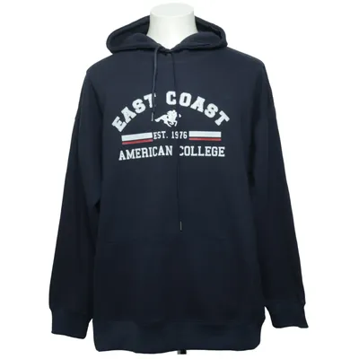 Hoodie (Blue) from American College Cotton, Elastane, Polyester