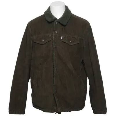 Vinterjacka (Grön) från Levi Strauss & Co Bomull, Pälsimitation, Polyester