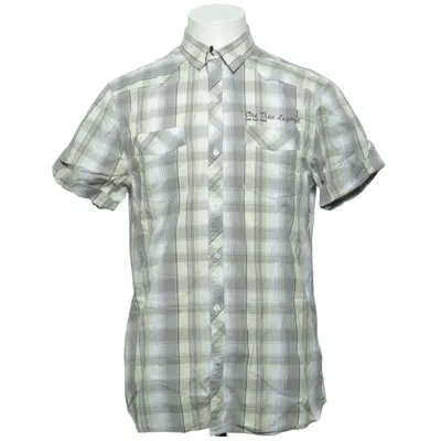 Chemise à manches courtes (Gris, Jaune, Blanc) de Marwin Coton