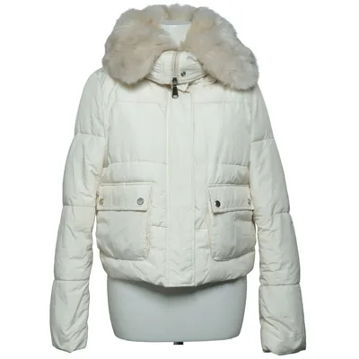 Winterjacke (Weiß) von Zara Basic Outerwear Polyester