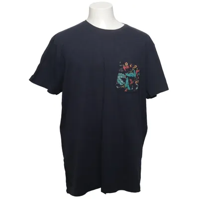 T-shirt (Bleu, Multicolore) de Dressmann Coton