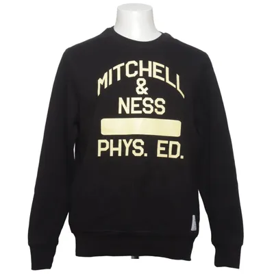 Sweatshirt (Noir) de Mitchell & Ness Coton, Polyester
